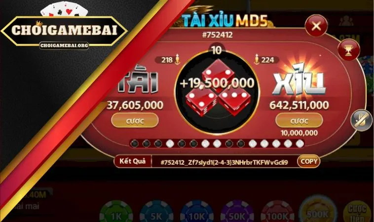 Luật chơi Tài Xỉu MD5